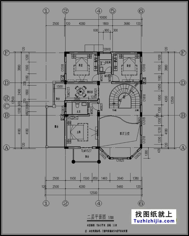 最新小别墅设计图,复式三层,外观非常漂亮