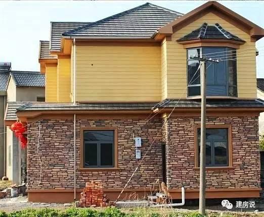 提升颜值利器!农村自建别墅外墙用文化石装饰品味急速上升_盖房知识_图纸之家