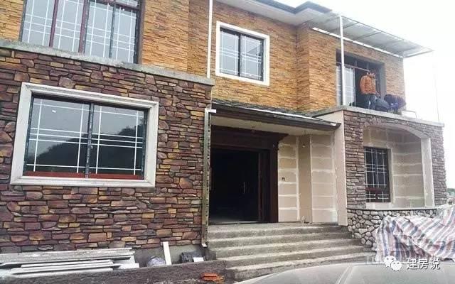 提升颜值利器!农村自建别墅外墙用文化石装饰品味急速上升_盖房知识_图纸之家