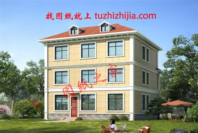 两层半20多万复式农村自建房设计图,经典不过时户型