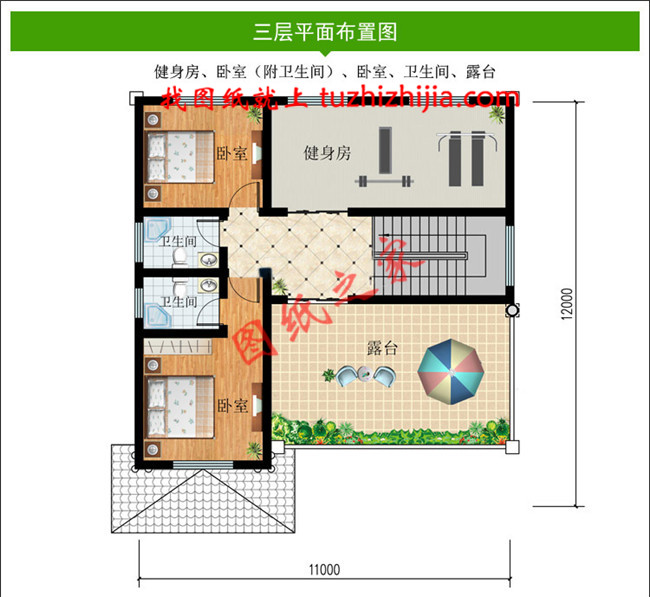 两层半20多万复式农村自建房设计图,经典不过时户型