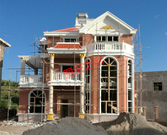 最新小别墅设计图,复式三层,外观非常漂亮