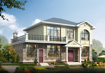 农村27万二层自建别墅设计图,占地140平米左右,户型极好