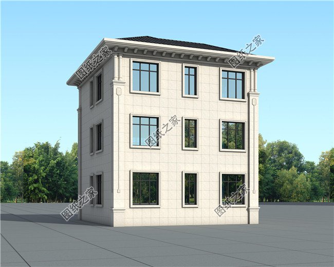 最新农村三层别墅设计图纸及效果图大全,高级欧式风