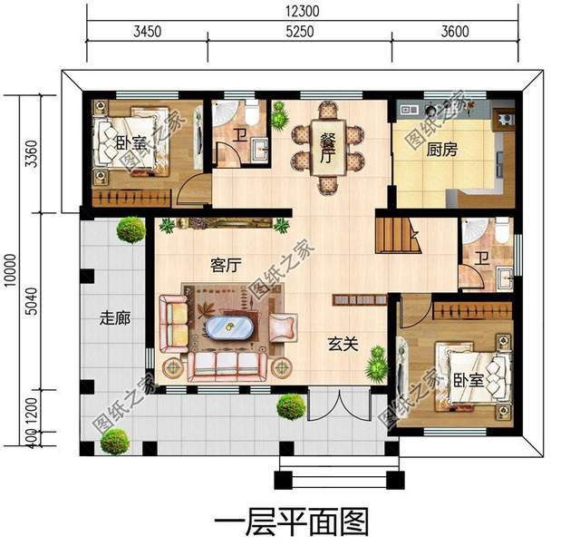 精美二层别墅设计，享受精致生活，实现美好向往_盖房知识_图纸之家