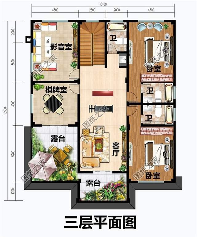 新中式别墅推荐,颠覆传统住宅设计,加入现代语言惹人喜爱_盖房知识_图纸之家