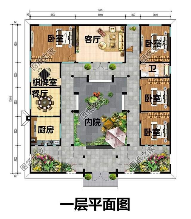 中式合院别墅推荐，中国经典住宅之美，直到现在也受到众人的追捧_盖房知识_图纸之家