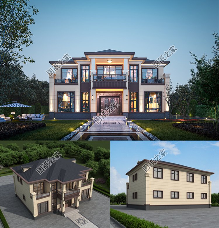 二层复式农村自建房1